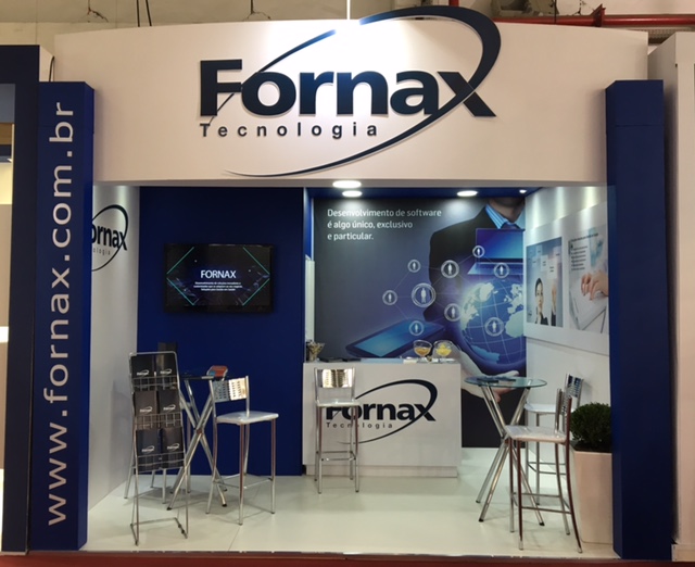 A fornax tecnologia está participando da feira hospitalar
